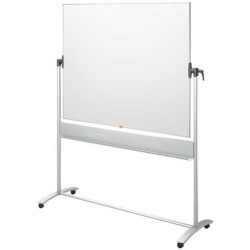 (1901031) NOBO PIZARRA BLANCA MAGNÉTICA MÓVIL NANO CLEAN CLASSIC 150X120CM