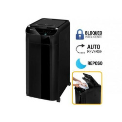 (4964101) FELLOWES DESTRUCTORA AUTOMÁTICA AUTO-MAX 350C CORTE EN PARTICULAS
