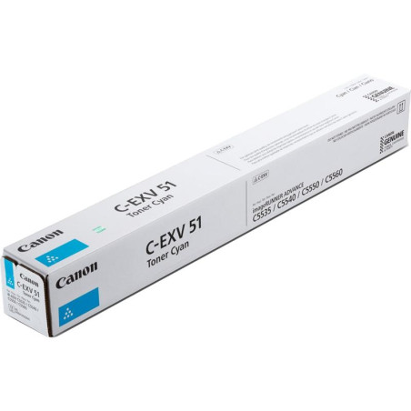 (0482C002) CANON TONER CIAN IR C5335/C5540/C5500 - C-EXV51C