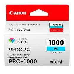 (0550C001) CANON TINTA PHOTO CIAN IMAGEPROGRAF PRO 1000 - PFI 1000PC