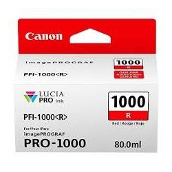 (0554C001) CANON TINTA ROJO IMAGEPROGRAF PRO 1000 - PFI 1000R