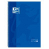 (100430197) OXFORD CUADERNO CLASSIC EUROPEANBOOK 1 WRITE&ERASE 80H A4+ 5X5MM MICROPERFORADO T/EXTRADURA AZUL MARINO