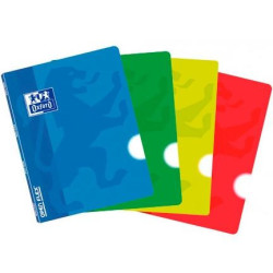 (400062603) OXFORD LIBRETA GRAPADA CLASSIC OPENFLEX 48H A5 LISO TAPA DE PLÁSTICO C/SURTIDOS