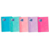 (400133561) OXFORD CUADERNO TOUCH EUROPENANBOOK 4 MICROPERFORADO 120H A5+ 5X5MM TAPA EXTRADURA C/SURTIDOS PASTEL