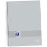 (400149496) OXFORD CUADERNO &YOU EUROPEANBOOK 1 WRITE&ERASE 80H A4+ 5X5MM MICROPERFORADO T/EXTRADURA PACK 5 UD PURE GREY