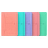 (400154941) OXFORD CUADERNO COSIDO SIGNATURE 80H A5 1 LÍNEA CIERRE C/GOMA TAPA EXTRADURA C/SURTIDOS PASTEL