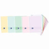 (400158956) OXFORD CUADERNO LIVE&GO EUROPEANBOOK 8 MICROPEERFORADO 160H A4+ 5X5 TAPA DE PLÁSTICO C/SURTIDOS PASTEL