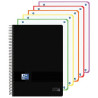 (400196878) OXFORD CUADERNO EUROPEANBOOK 5 LIVE&GO 120H A4+ 5X5 WRITE&ERASE T/PLÁSTICO NEGRO