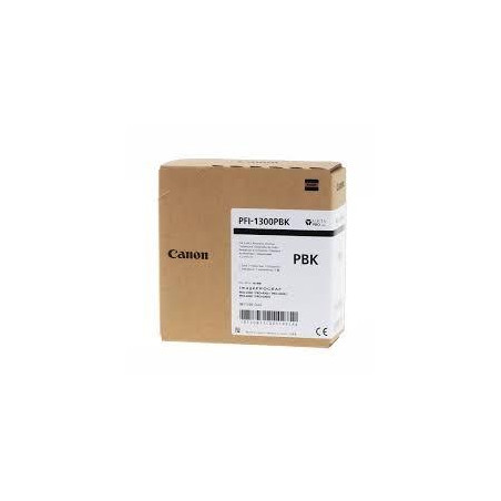 (0811C001AA) CANON TINTA NEGRO FOTO IPF PRO 2000/4000/4000S/6000S - PFI 1300PBK