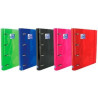 (400106676) OXFORD CARPETA ANILLAS 4X35MM EUROPEANBINDER C/RECAMBIO 100H A4+ 5X5 C/GOMA C/SURTIDOS VIVOS
