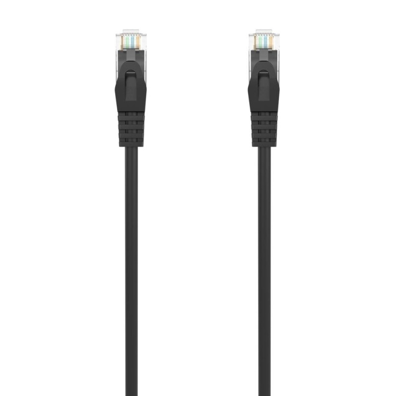 (A145-0590) AISENS CABLE DE RED LATIGUILLO RJ45 LSZH CAT.6 UTP AWG24 NEGRO 3