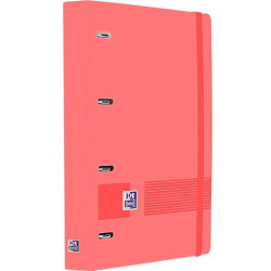 (400195367) OXFORD EUROPEANBINDER LIVE&GO CARPETA ANILLAS 4X35 A4+ C/RECAMBIO 5X5 WRITE&ERASE POLYFOAM SANDÍA