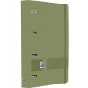 (400195520) OXFORD EUROPEANBINDER LIVE&GO CARPETA ANILLAS 4X35 A4+ C/RECAMBIO 5X5 WRITE&ERASE POLYFOAM VERDE SAFARI