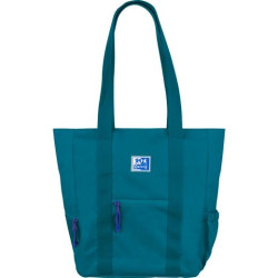 (400174106) OXFORD TOTE BAG B-TRENDY OXFBAG RPET AQUA