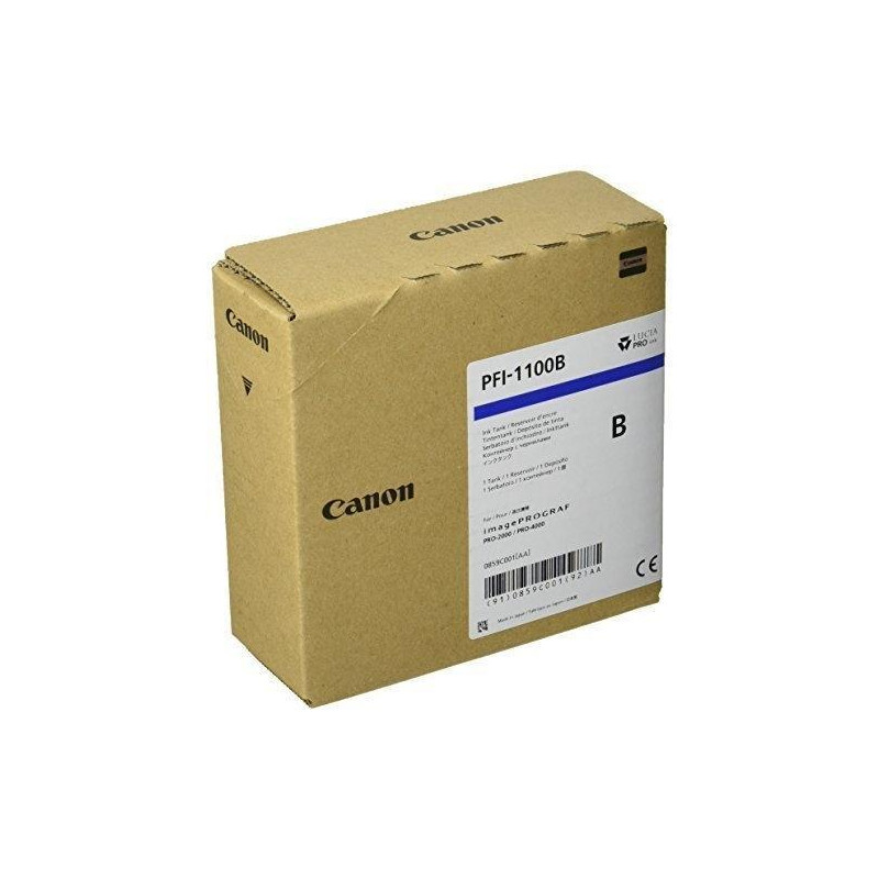 (0859C001AA) CANON TINTA AZUL IPF PRO 2000/4000/4000S/6000S - PFI 1100B