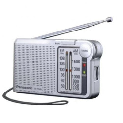 (RF-P150DEG-S) PANASONIC RADIO AM/FM, ALTAVOZ, ENTRADA AURICULARES PLATA