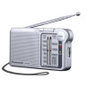 (RF-P150DEG-S) PANASONIC RADIO AM/FM, ALTAVOZ, ENTRADA AURICULARES PLATA