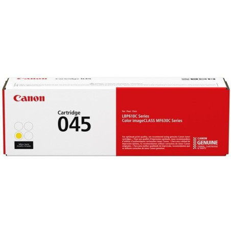 (1239C002) CANON TONER AMARILLO LBP 611/613 - 045Y