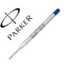 (1950368) PARKER RECAMBIO PARA BOLIGRAFO QUINK FLOW PUNTA FINA AZUL