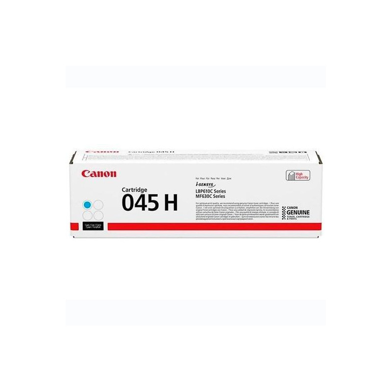 (1245C002) CANON TONER CIAN LBP 611/613 - 045HC