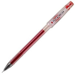 (BL-GC4-R) PILOT ROLLER TINTA DE GEL G-TEC-C4 ROJO