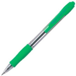 (BPGP-10R-M-SG) PILOT BOLÍGRAFO SUPERGRIP M AZUL CUERPO VERDE CLARO