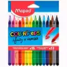(984744) MAPED SET COLOR´PEPS INFINITY 12 ROTULADORES PEPJUNGLE Y 15 LÁPICES DE COLORES INFINITY C/SURTIDOS