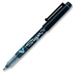 (SW-VSP-B) PILOT ROLLER TINTA LÍQUIDA VSIGN PEN PUNTA DE FIBRA 2.0MM NEGRO