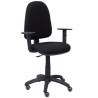(04CPBALI840B10RP) PIQUERAS Y CRESPO SILLA AYNA REGULABLE C/ BRAZOS REGULABLES RUEDAS PARQUE ASIENTO/RESPALDO TEJIDO BALI NEGRO