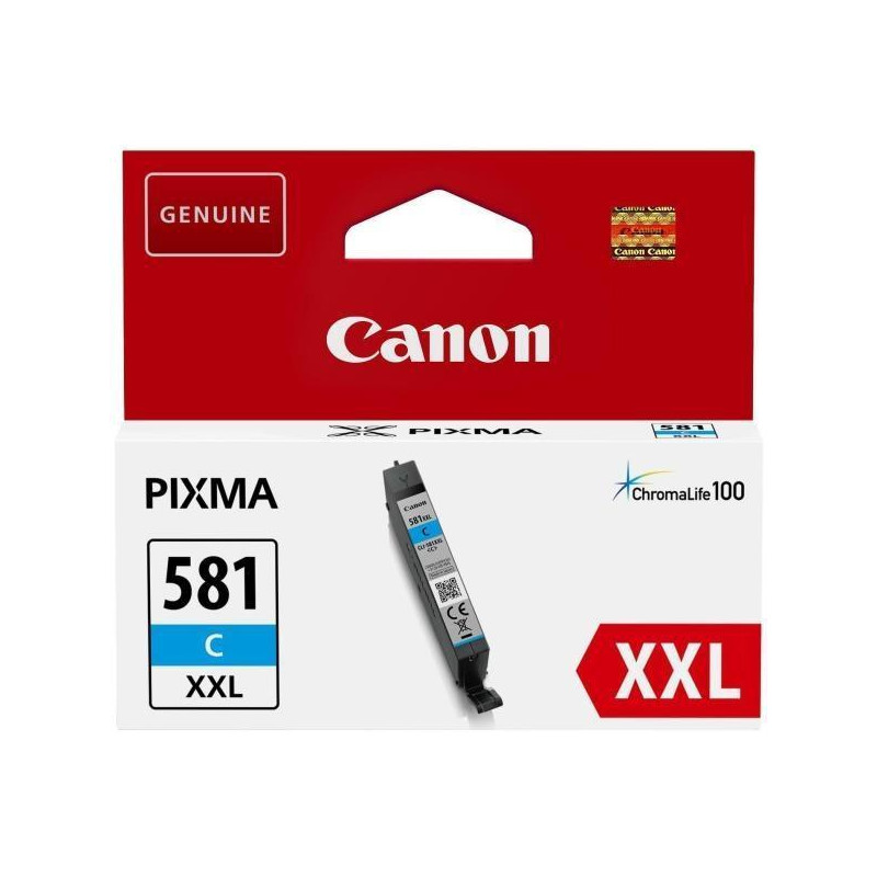 (1995C001) CANON TINTA CIAN PIXMA TS 615X/815X/915X - TR 755X/855X - CLI 581XXLC