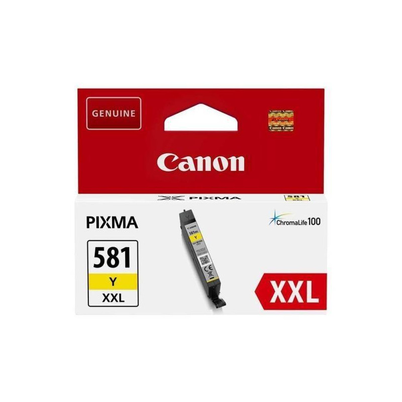 (1997C001) CANON TINTA AMARILLO PIXMA TS 615X/815X/915X - TR 755X/855X - CLI 581XXLY
