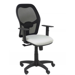 (345SM840B40B10CRN) PIQUERAS Y CRESPO SILLA ALOCÉN SINCRO B/REGULABLE RESPALDO DE MALLA NEGRO ASIENTO GRIS