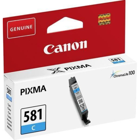 (2103C001) CANON TINTA CIAN PIXMA TS 615X/815X/915X - TR 755X/855X - CLI 581C