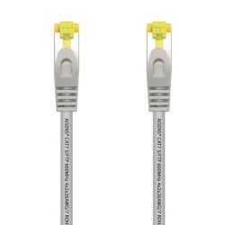 (A146-0334) AISENS CABLE DE RED LATIGUILLO RJ45 LSZH CAT.7 600MHZ S/FTP PIMF AWG26 GRIS 1