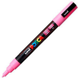 (284661000) POSCA MARCADOR  PC-3M PUNTA CÓNICA 0,9 - 1,3 MM ROSA