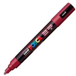 (284810000) POSCA MARCADOR  PC-3M PUNTA CÓNICA 0,9 - 1,3 MM ROJO VINO