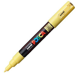 (285007000) POSCA MARCADOR  PC-1M NO PERMANENTE PUNTA EXTRAFINA 0.7-1MM AMARILLO