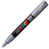 (285114000) POSCA MARCADOR  PC-1M NO PERMANENTE PUNTA FINA 0.7-1MM PLATA