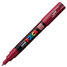 (285288000) POSCA MARCADOR  PC-1M NO PERMANENTE PUNTA FINA 0.7-1MM ROJO VINO