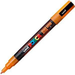 (285312000) POSCA MARCADOR  PC-3ML PUNTA CÓNICA 0,9 - 1,3 MM NARANJA PURPURINA