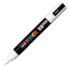 (286518000) POSCA MARCADOR  PC-5M NO PERMANENTE PUNTA FORMA DE BALA 1,8 - 2,5 MM BLANCO