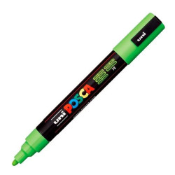 (286682000) POSCA MARCADOR  PC-5M NO PERMANENTE PUNTA FORMA DE BALA 1,8 - 2,5 MM VERDE MANZANA