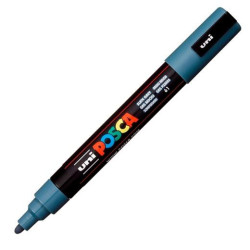 (286781000) POSCA MARCADOR  PC-5M NO PERMANENTE PUNTA FORMA DE BALA 1,8 - 2,5 MM GRIS PIZARRA