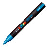 (286807000) POSCA MARCADOR  PC-5M NO PERMANENTE PUNTA FORMA DE BALA 1,8 - 2,5 MM AZUL METÁLICO