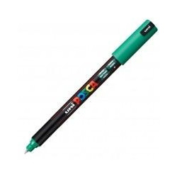 (289777000/317792000) POSCA MARCADOR  PC-1MR NO PERMANENTE PUNTA EXTRAFINA 0.7MM VERDE