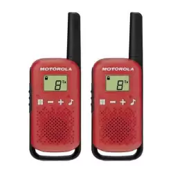 (B4P00811RDKMAW) MOTOROLA WALKIE TALKIE T42 ROJO