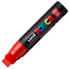 (300277000) POSCA MARCADOR  PC-17K NO PERMANENTE PUNTA BISELADA 15MM ROJO