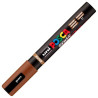 (311837000) POSCA MARCADOR PC-5BR BRUSH PUNTA M SEMIFLEXIBLE MARRÓN