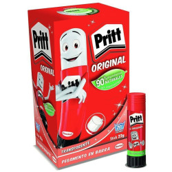 (1584625) PRITT PEGAMENTO EN BARRA 22GR TRANSPARENTE CAJA EXPOSITORA -15 UD-