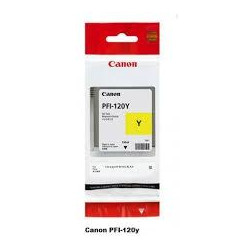 (2888C001AA) CANON TINTA AMARILLO TM 200/205/300/305 - PFI 120Y
